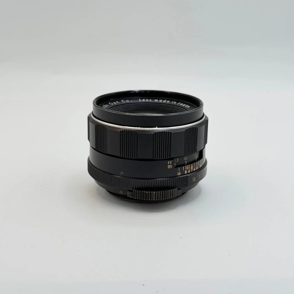 Asahi Super-Takumar 55mm f/2 M42 Screw Mount Prime Lens Made in Japan 1540382